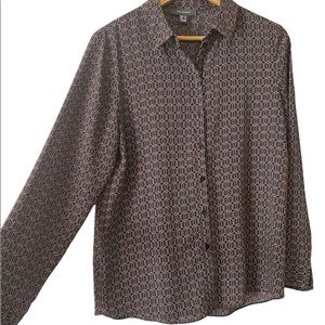 Primark Retro Print Button-down